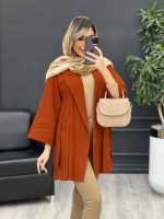 مانتو لینن جیب پاگن کد 4858 - تصویر 2