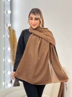 شال پفکی منگوله دار کد 4720 - تصویر 2