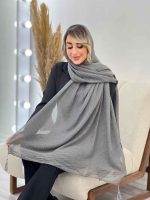 شال پفکی منگوله دار کد 4720 - تصویر 7
