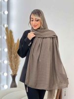 شال پفکی منگوله دار کد 4720 - تصویر 13