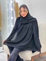 شال پفکی منگوله دار کد 4720 - تصویر 15