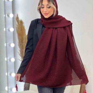 شال پفکی منگوله دار کد 4720