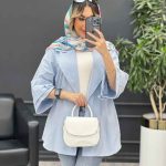 مانتو لینن پشت دو پاگن کد 4814