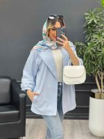 مانتو لینن پشت دو پاگن کد 4814 - تصویر 16