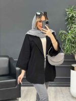 مانتو لینن پشت دو پاگن کد 4814 - تصویر 13