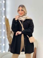 مانتو دو جیب پیله کد 4907 - تصویر 6