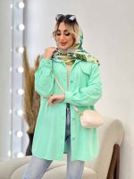 مانتو دو جیب پیله کد 4907 - تصویر 18