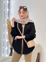 مانتو دو جیب ترنگ کد 4771 - تصویر 8