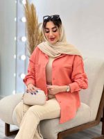 مانتو دو جیب ترنگ کد 4771 - تصویر 13