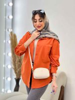 مانتو دو جیب ترنگ کد 4771 - تصویر 4