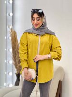 مانتو دو جیب ترنگ کد 4771 - تصویر 3