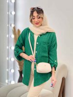 شومیز تک جیب نلی کد 4785 - تصویر 19