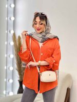 شومیز تک جیب نلی کد 4785 - تصویر 23