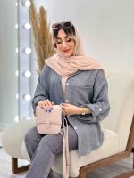 شومیز تک جیب نلی کد 4785 - تصویر 22