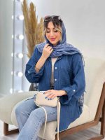 شومیز تک جیب نلی کد 4785 - تصویر 14