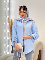 شومیز تک جیب نلی کد 4785 - تصویر 13