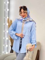 شومیز تک جیب نلی کد 4785 - تصویر 6