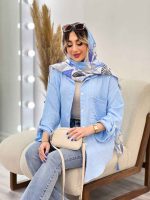 شومیز تک جیب نلی کد 4785 - تصویر 17