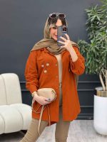 مانتو لینن تک جیب گلدوزی کد 4775 - تصویر 18