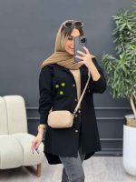 مانتو لینن تک جیب گلدوزی کد 4775 - تصویر 22