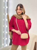 مانتو کوک دوزی سروین کد 4986 - تصویر 17