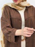 شومیز برش دار نوژان کد 5086 - تصویر 14