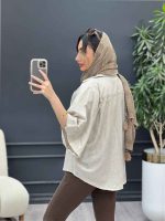 شومیز راه راه نگار کد 5066 - تصویر 20