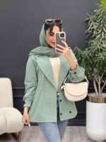 مانتو لینن شش دکمه کد 5085 - تصویر 21