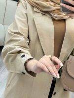 مانتو لینن شش دکمه کد 5085 - تصویر 16