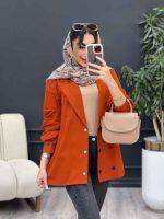 مانتو لینن شش دکمه کد 5085 - تصویر 22