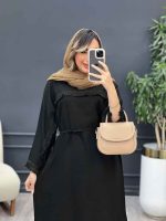 پیراهن بلند پایین ریش کد 5090 - تصویر 2