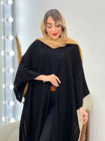 مانتو بلند بغل چاک کد 5065 - تصویر 6