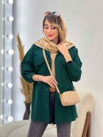 مانتو جیب پیله آذین کد 5071 - تصویر 5
