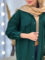 مانتو جیب پیله آذین کد 5071 - تصویر 13
