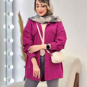 مانتو جیب پیله آذین کد 5071
