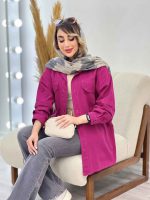مانتو جیب پیله آذین کد 5071 - تصویر 15
