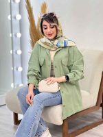 مانتو جیب پیله آذین کد 5071 - تصویر 12