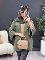مانتو لینن پشت دو پاگن کد 5103 - تصویر 9