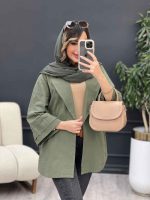 مانتو لینن پشت دو پاگن کد 5103 - تصویر 5