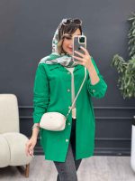 مانتو بغل سه دکمه سروناز کد 5089 - تصویر 21