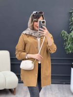 مانتو بغل سه دکمه سروناز کد 5089 - تصویر 14