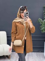 مانتو بغل سه دکمه سروناز کد 5089 - تصویر 17