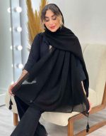 شال پلیسه منگوله دار شبنم کد 5059 - تصویر 46