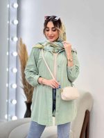 مانتو دو جیب پیله کد 4994 - تصویر 7