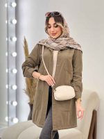 مانتو جین رنگی پایین گت آوا کد 4979 - تصویر 13