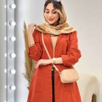 مانتو جین رنگی پایین گت آوا کد 4979