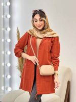 مانتو جین رنگی پایین گت آوا کد 4979 - تصویر 12