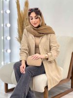 مانتو جین رنگی پایین گت آوا کد 4979 - تصویر 10