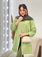 مانتو جین رنگی پایین گت آوا کد 4979 - تصویر 14