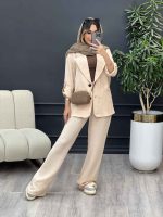 ست مانتو و شلوار لیانا کد 4925 - تصویر 20